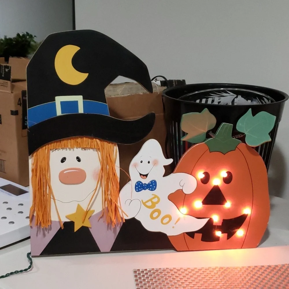 Halloween Witch and Ghost Kids Costume - Picture 6 of 11